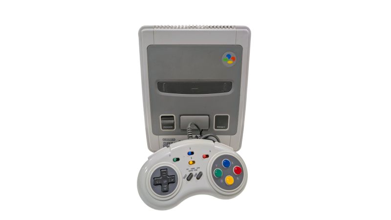 Console Super Nintendo Snes avec manette générique