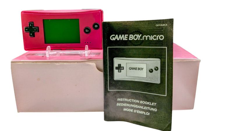 Game-Boy Micro - Rose