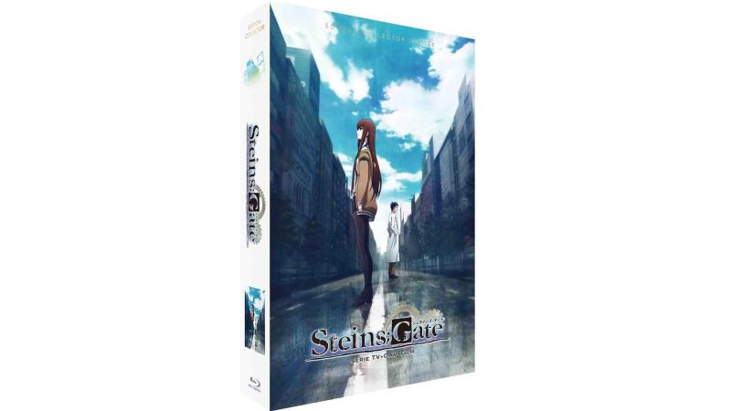 coffret intégrale steins ; gate : série et film - Blu-ray
