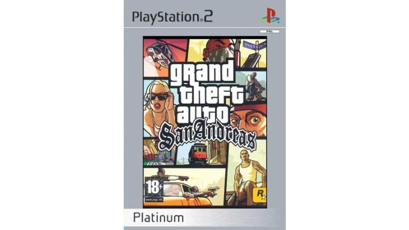 Grand Theft Auto: San Andreas Platinum - PS2