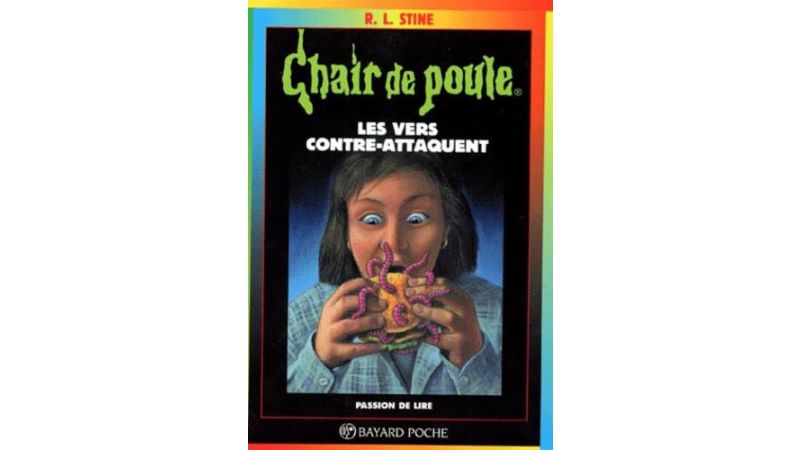 Chair De Poule - Tome 40 - Les Vers Contre-Attaquent - Livre