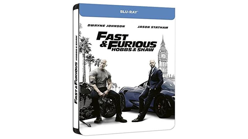 fast and furious : Hobbs and Shaw Steelbook - Blu-Ray