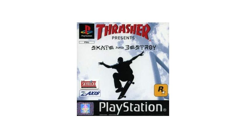 Thrasher - Skate And Destroy - PS1