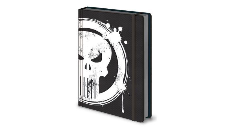 Carnet Bloc Notes A5 Skull Punisher