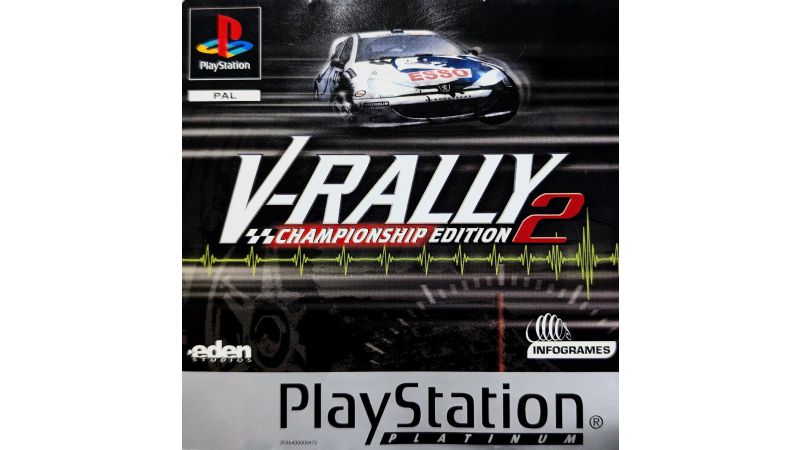 V-Rally 2: Championship Edition Platinum - PS1