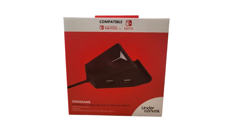 Convertisseur clavier et souris Under Control Crossgame pour Switch - PS4 - Xbox