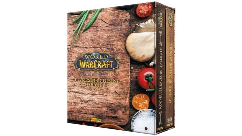 World of Warcraft - Coffret 2 livres de cuisine officiels