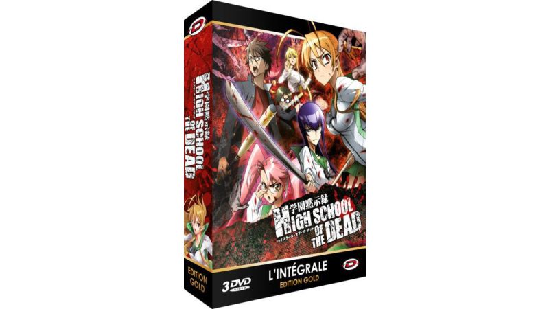 Coffret Intégrale High School Of The Dead - DVD