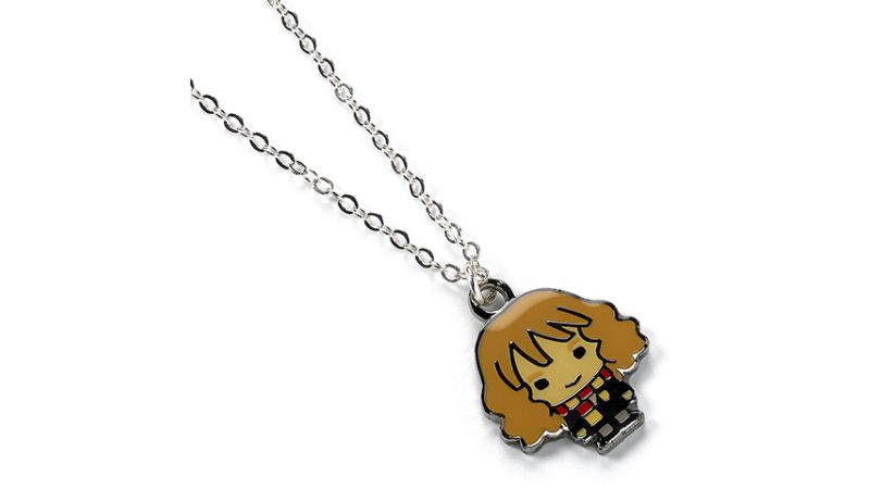 Collier Hermione Granger chaine argent Harry Potter