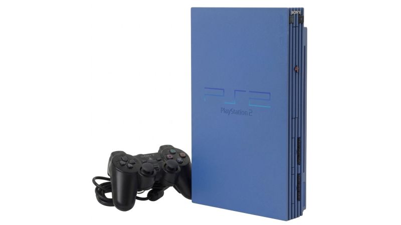 PlayStation 2 Fat Aqua Blue (Édition PAL)