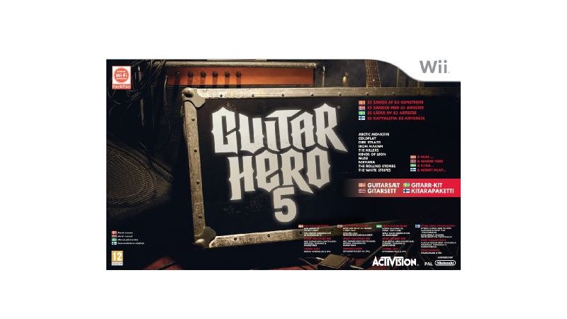 Guitar Hero 5 + Guitare - Wii