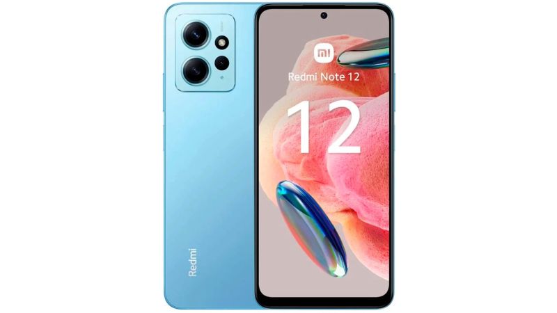 Smartphone Xiaomi Redmi Note 12 4G 4Go/64Go Bleu