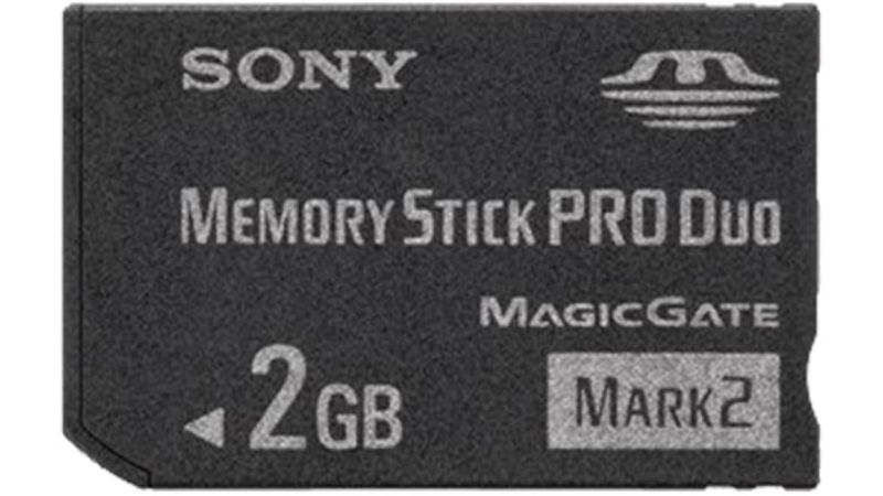 Sony flash 2 Go Memory Stick PRO Duo Mark2