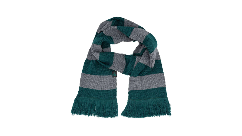 Echarpe tricot rayée Serpentard Officielle Harry Potter
