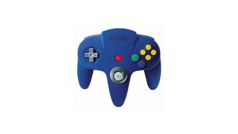 Manette Nintendo 64 bleu