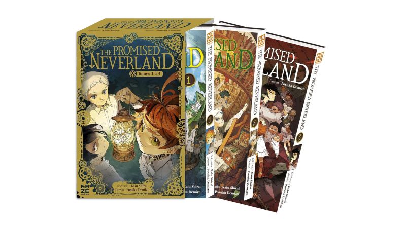 The Promised Neverland -Tome 01 à 03 - Manga