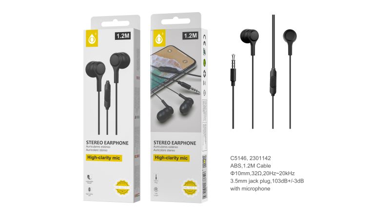 Ecouteur avec microphone - C5146