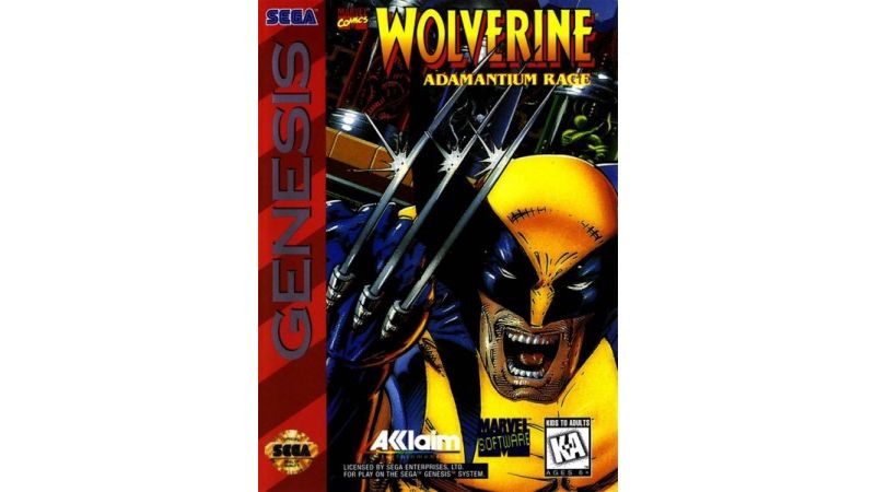 Wolverine: Adamantium Rage Génésis - MegaDrive