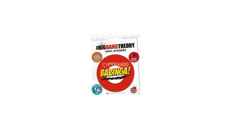 Pack de 5 Stickers Big Bang Theory 