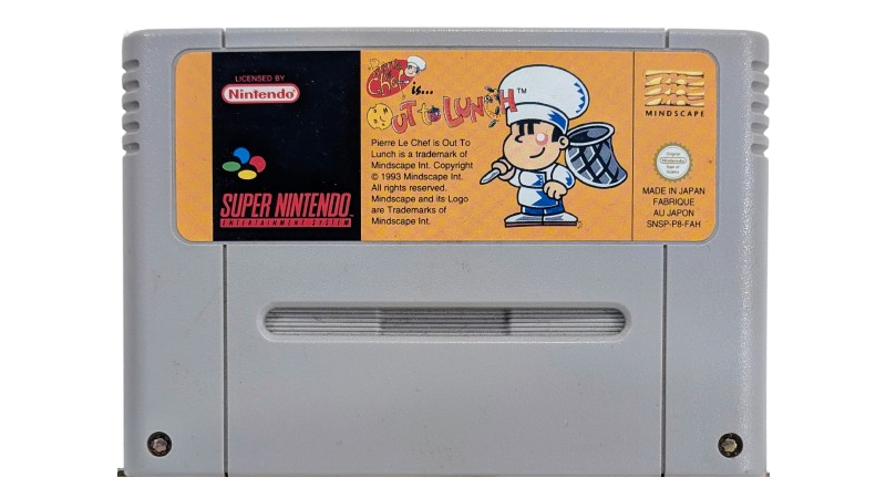 Pierre le Chef is Out to Lunch - Super Nintendo