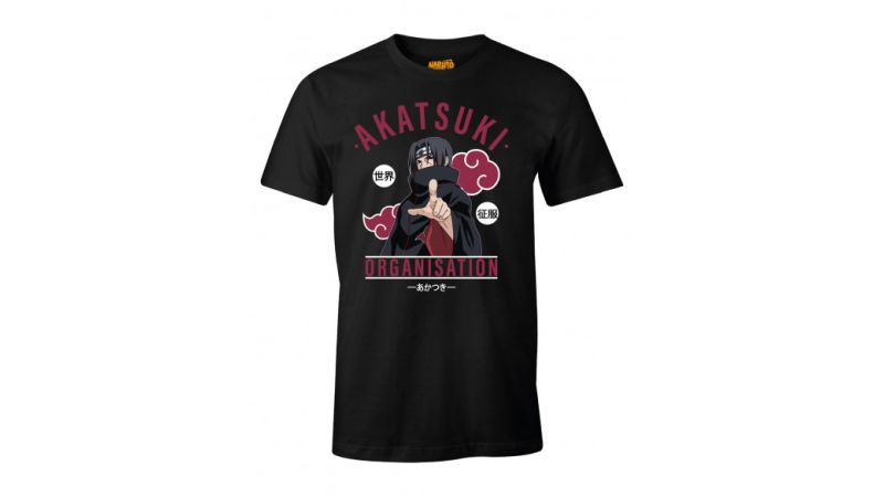 T-shirt Naruto - Akatsuki Organisation