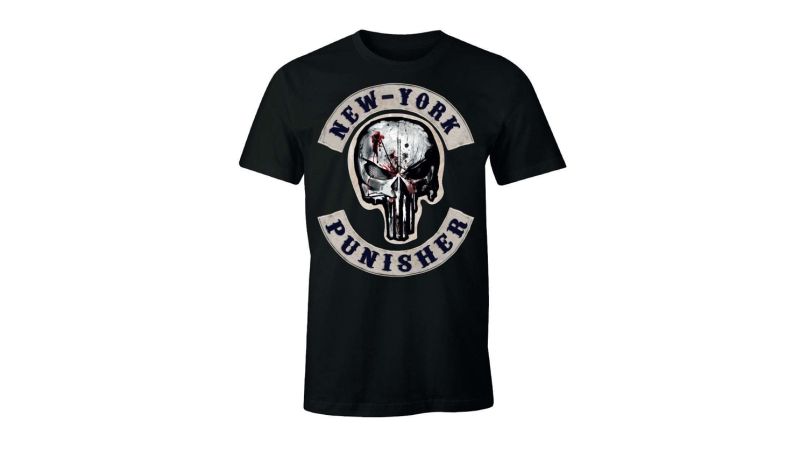 Tee-Shirt Punisher New York Marvel