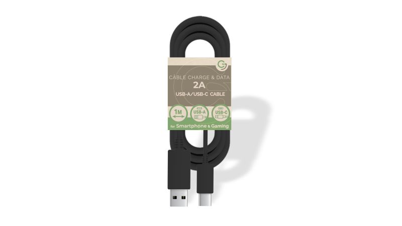 Câble Charge et Data USB/ Type-C - 5V / 2A - 1m
