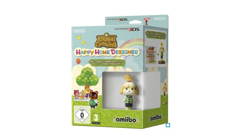Animal Crossing - Happy Home Designer + Amiibo Marie - 3DS