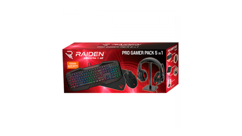 Pack d'accessoires gaming 5 en 1 pour PC