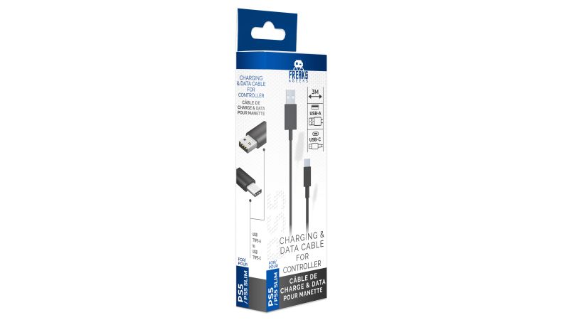 Câble de Recharge de 3M pour Manettes PS5 Type C