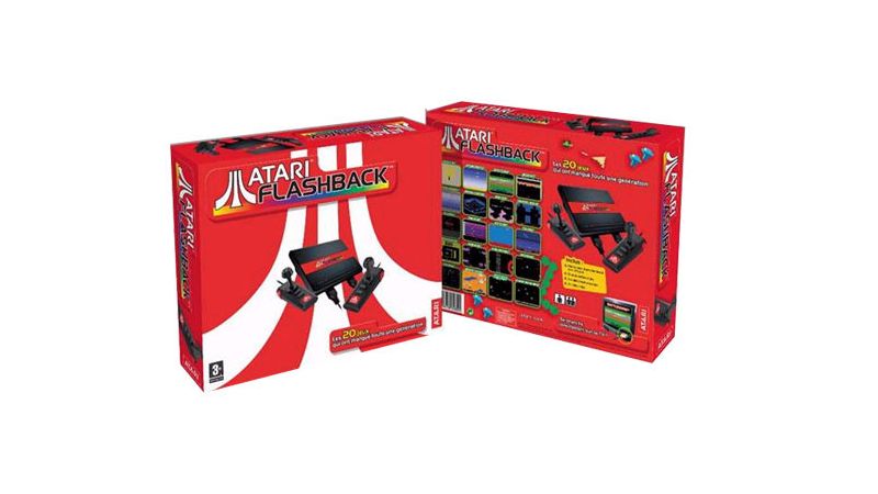 ATARI FLASHBACK Pack - Console + 20 JEUX + 2 MANETTES