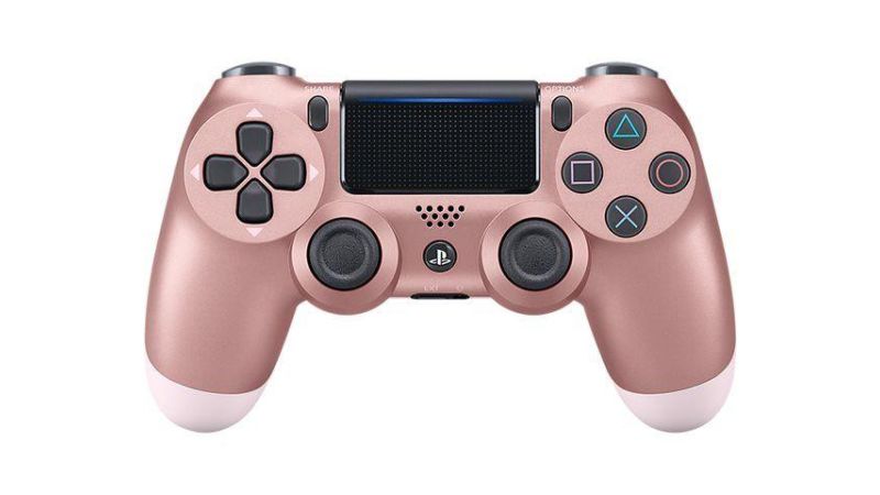 Manette PS4 sans fil DUALSHOCK 4 - Rose Gold