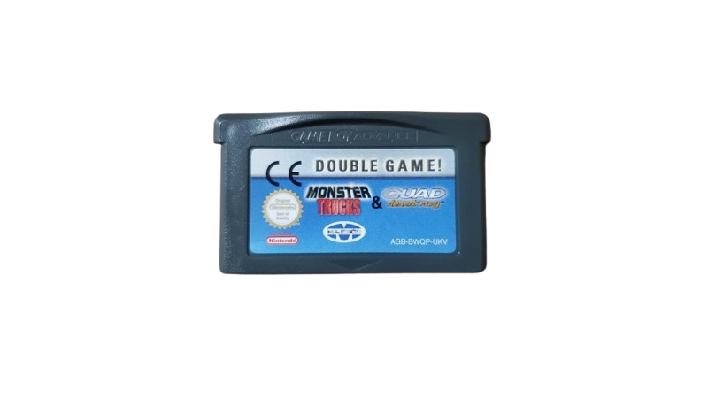 Monster Trucks / Quad Desert Fury Double Pack - Game Boy Advance