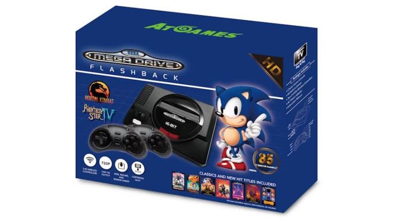 Console Retro Sega Megadrive + 85 jeux HD
