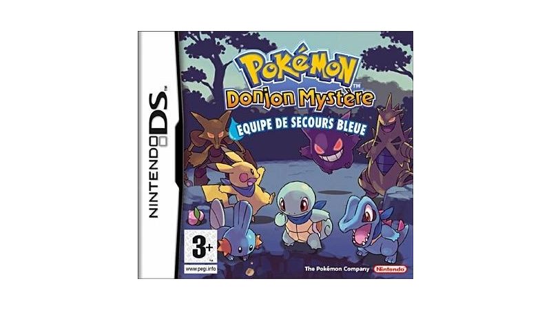 Pokémon - Mystérieux Donjon Equipe de secours Bleue - DS