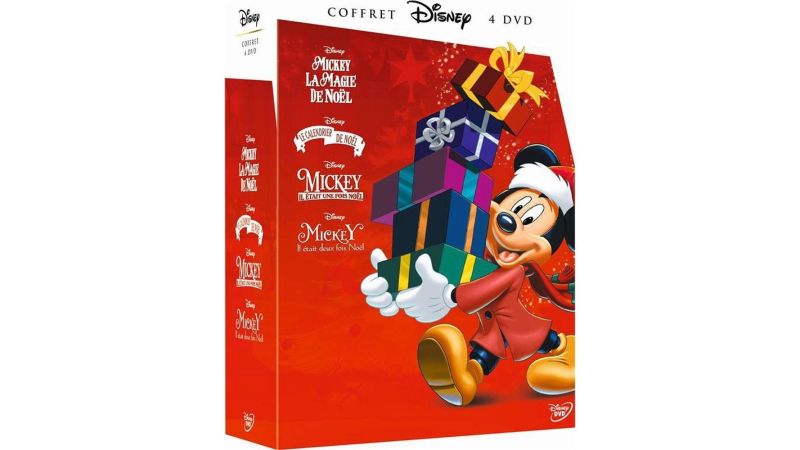 Mickey, la magie de Noël + Mickey, il était une fois Noël + Mickey, il était deux fois Noël + Le Calendrier de Noël - DVD Disney