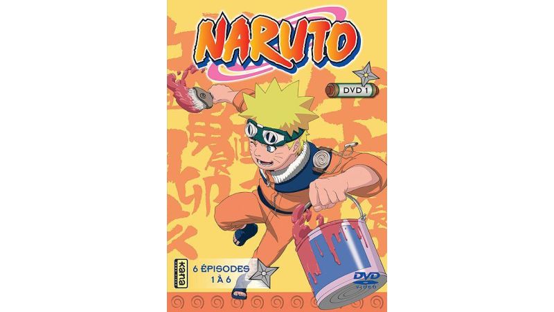 naruto, vol. 1 - DVD