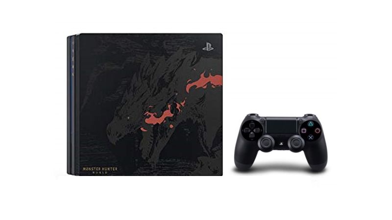 Console Sony PS4 Pro - 1 To - Monster Hunter World Limited Edition