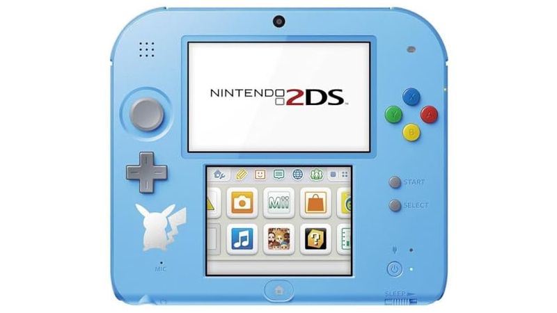 Console Nintendo 2DS - édition speciale Bleu + Pokémon Soleil Préinstallé