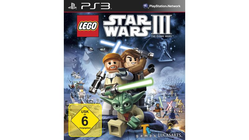 LEGO Star Wars III - The Clone Wars import allemand - PS3