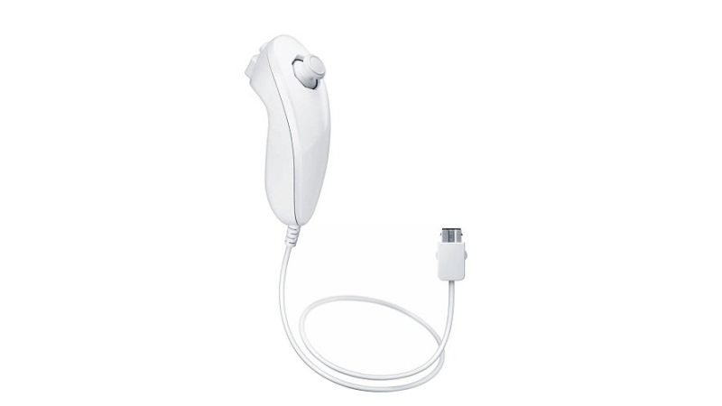 Manette Nunchuck Nintendo Wii Blanche