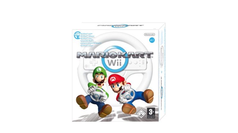 Mario Kart Wii + volant wii wheel + Wii