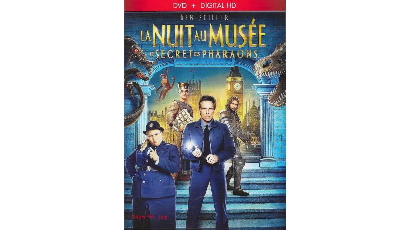 La Nuit au Musée le Secret des Pharaons - DVD