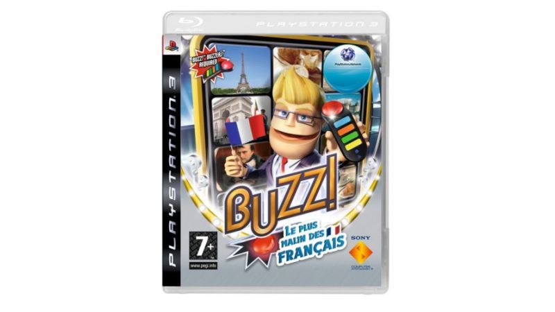 Buzz ! Le Plus Malin des Français + Buzzers - PS3