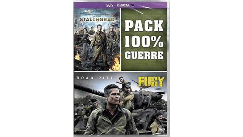 2 Films Guerre Fury + Stalingrad - DVD