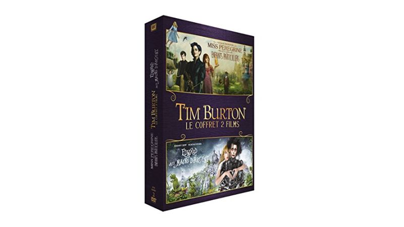 Tim Burton : Miss Peregrine et les Enfants Particuliers + Edward aux mains d''argent - DVD
