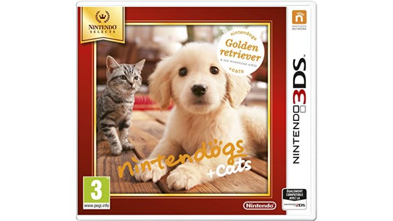 Nintendogs + cats Golden Retriever & ses nouveaux amis - 3DS