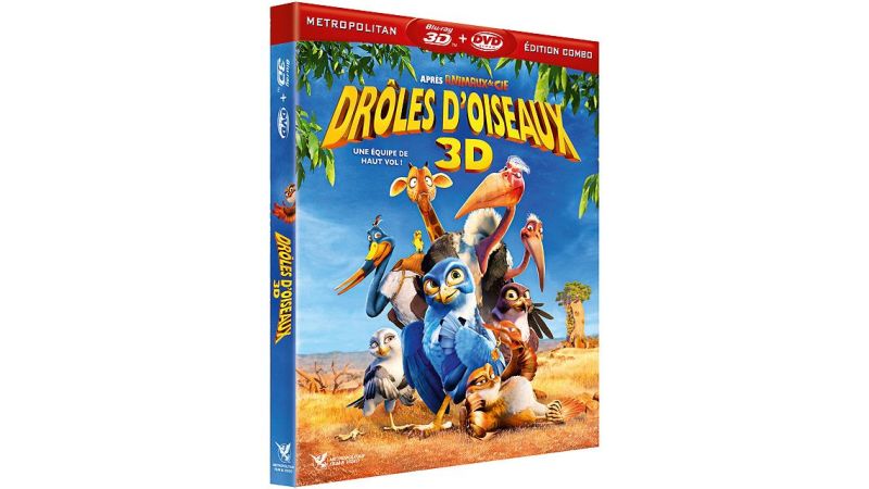 Drôles d'oiseaux [Combo Blu-Ray 3D + DVD] - Blu-ray