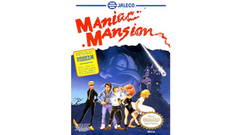 Maniac Mansion en Boite - NES