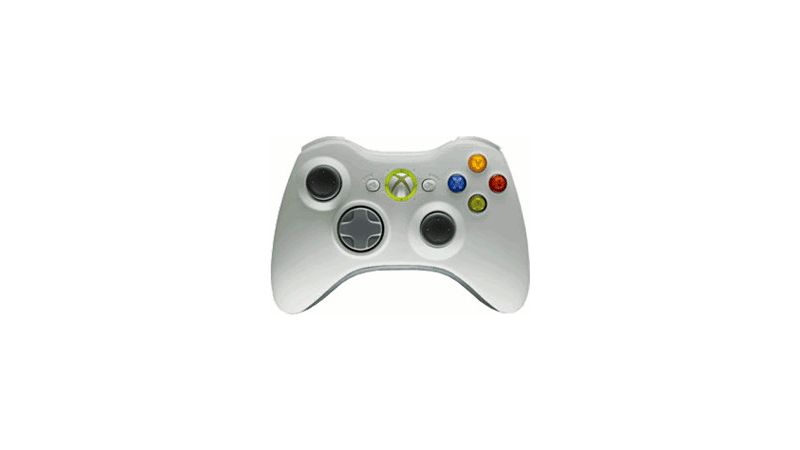 Manette Xbox 360 sans fil blanche - Xbox 360